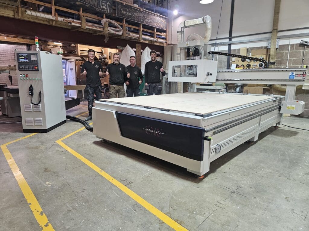 Pegasus 2030 ATC CNC router Installation in Dorset