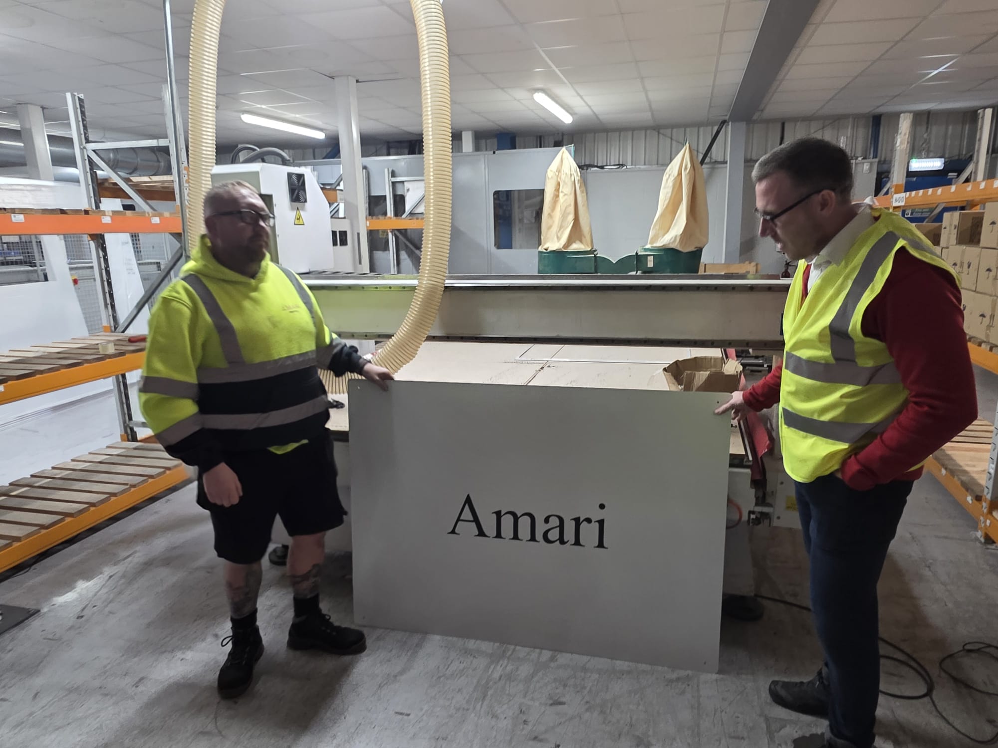 Pegasus ATC CNC Router Installation in Hebburn