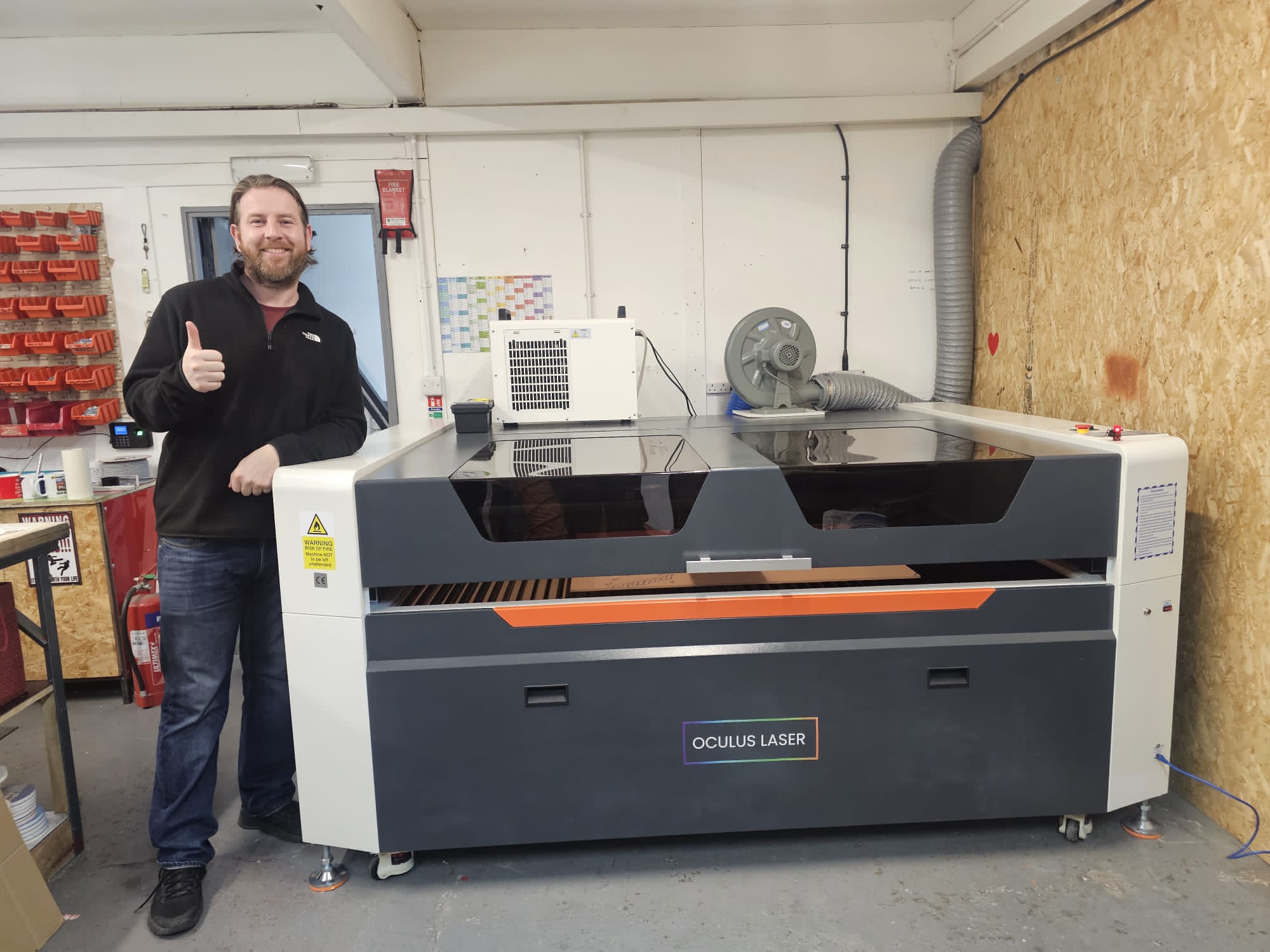 Oculus Free-Standing Laser Cutter Installation in Blaydon - The Leading ...